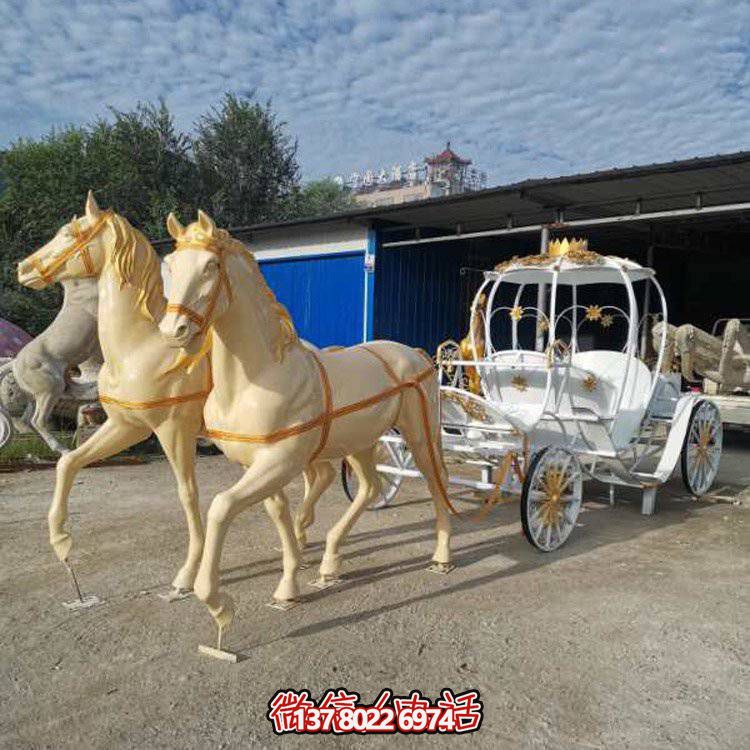 玻璃鋼仿真動物馬車，讓您的公園和游樂場更具吸引力