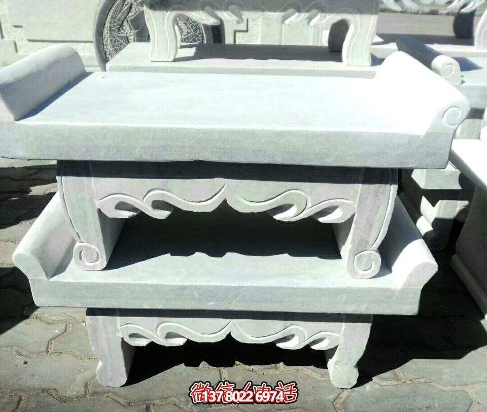 漢白玉佛像供桌，裝點(diǎn)景區(qū)寺院
