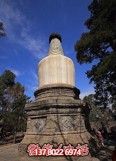 中國(guó)古代佛教漢白玉舍利塔